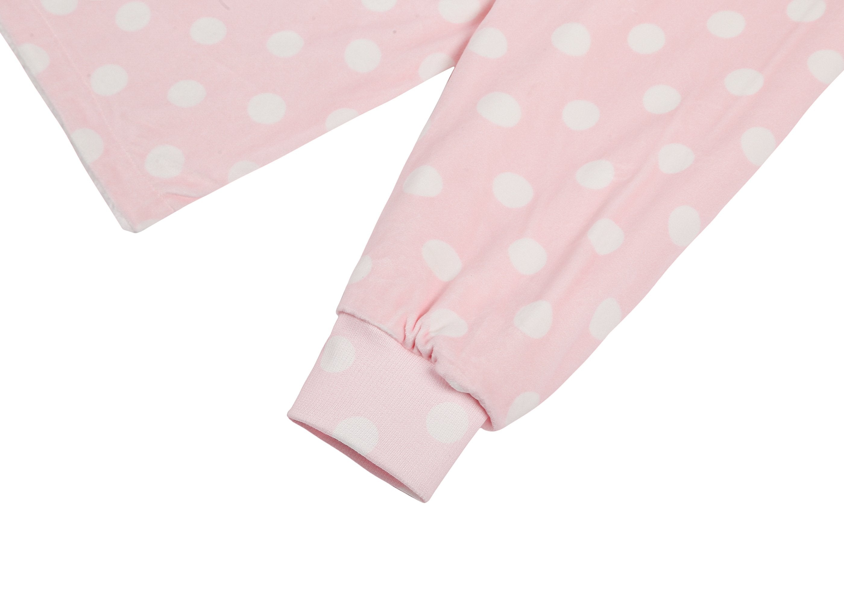 TARRAMARRA® Women and Men Reversible Hoodie Blanket Pink Polka Dot