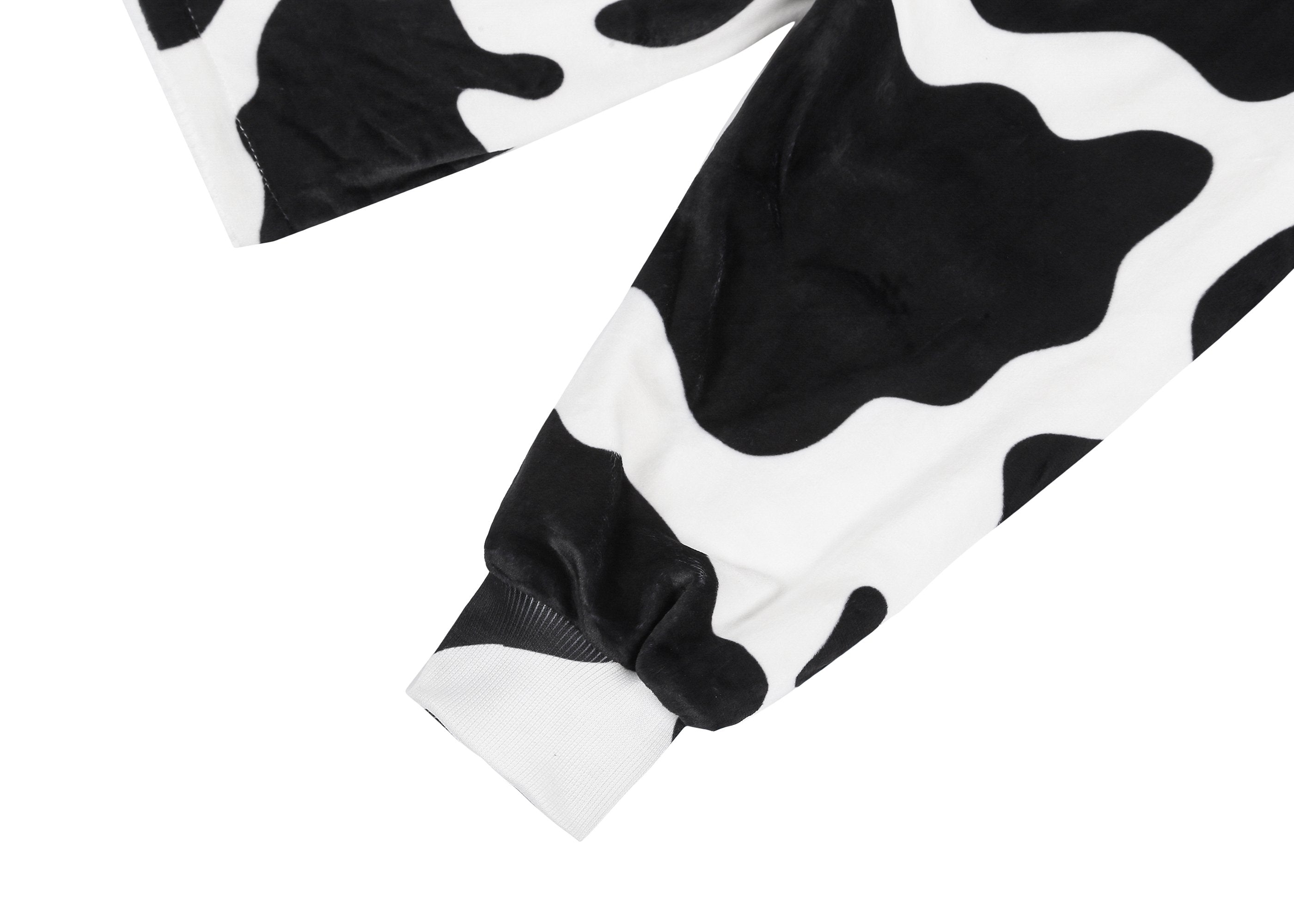 TARRAMARRA® Women and Men Reversible Hoodie Blanket Cow Print