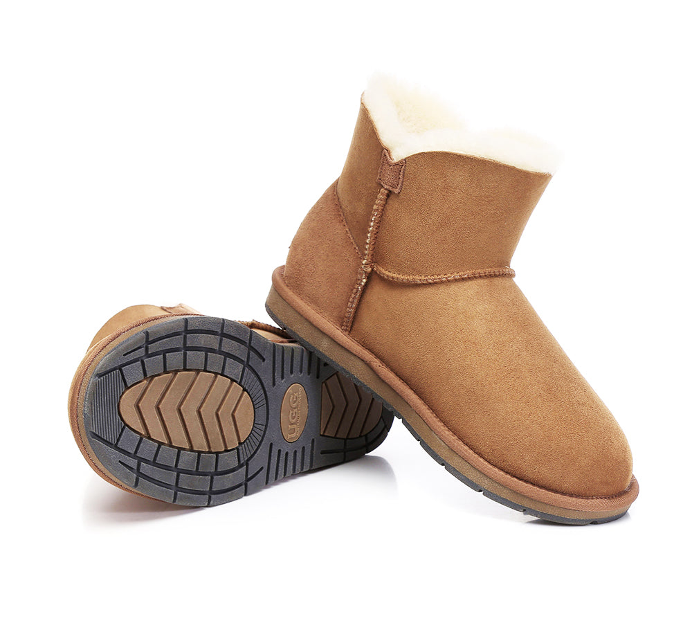 AUSTRALIAN SHEPHERD® Mini Button Ugg Boots