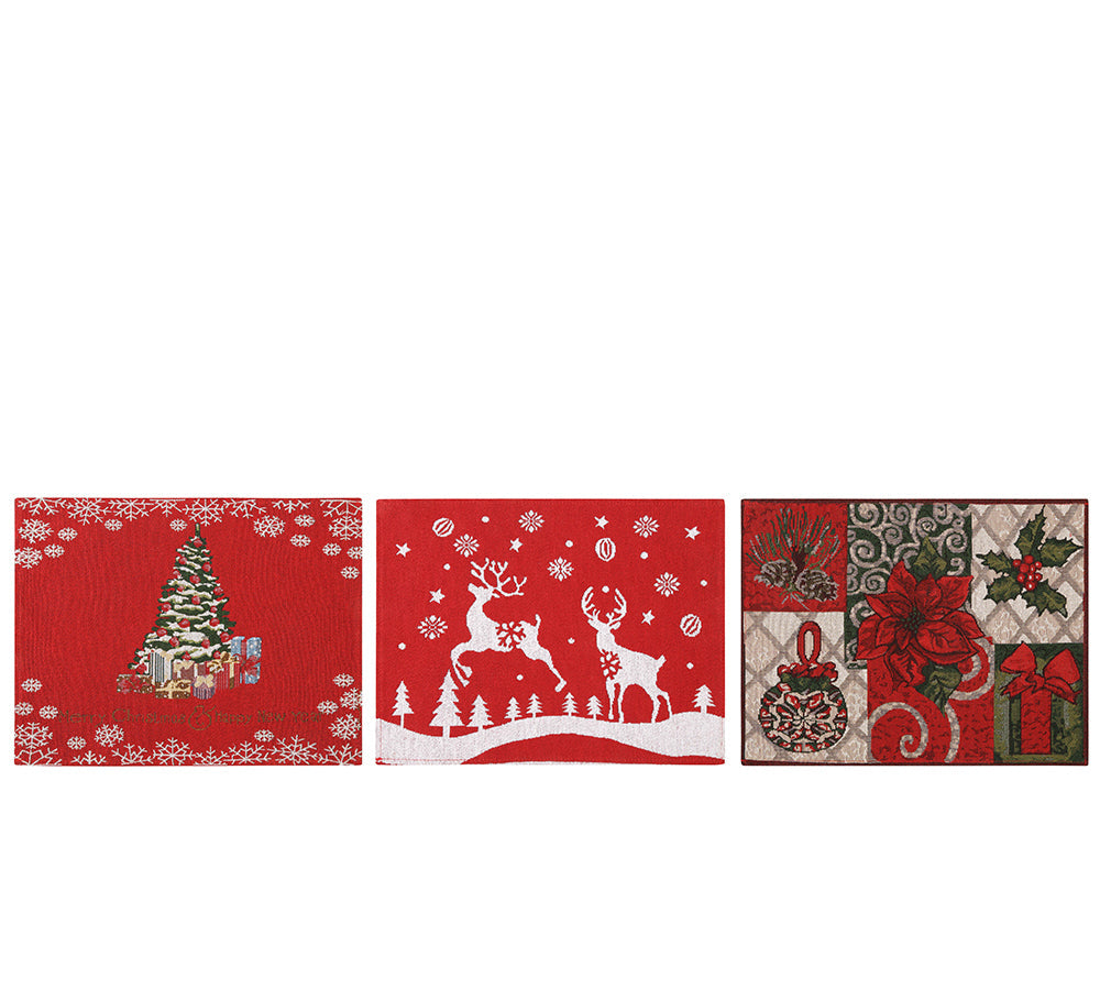 TARRAMARRA® Christmas Placement Mat Two Pieces