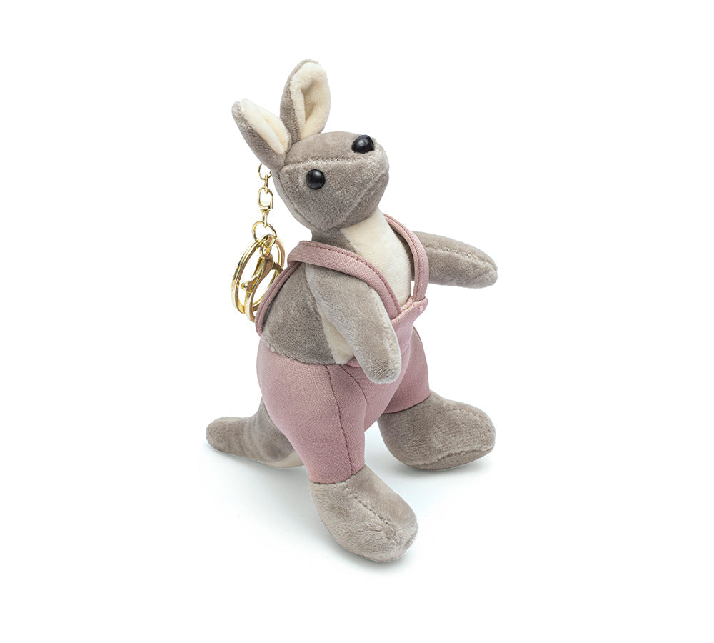 AUSTRALIAN SHEPHERD® Cute Plush Kangaroo Keyring