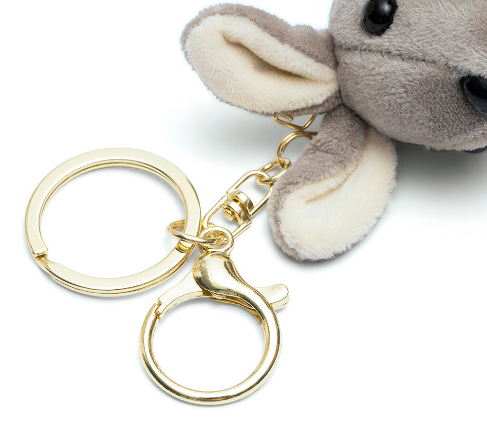 AUSTRALIAN SHEPHERD® Cute Plush Kangaroo Keyring