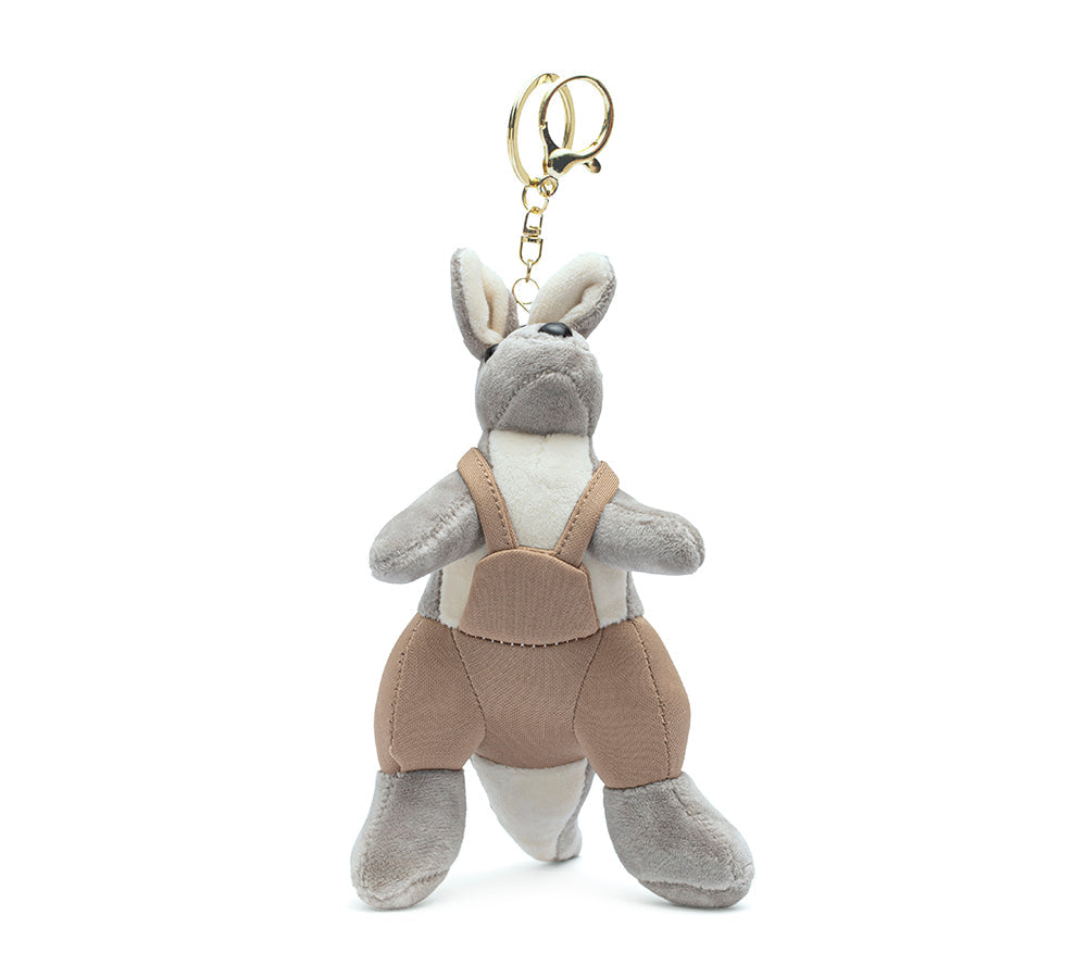 AUSTRALIAN SHEPHERD® Cute Plush Kangaroo Keyring