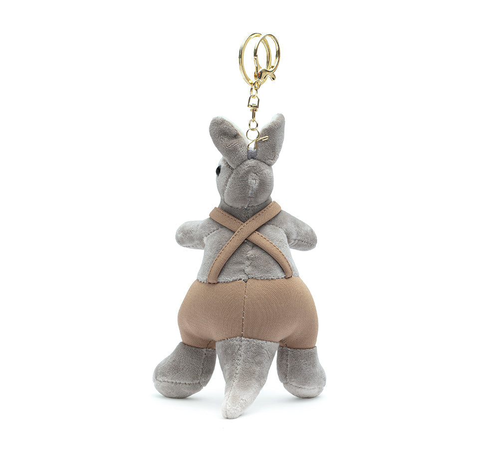 AUSTRALIAN SHEPHERD® Cute Plush Kangaroo Keyring