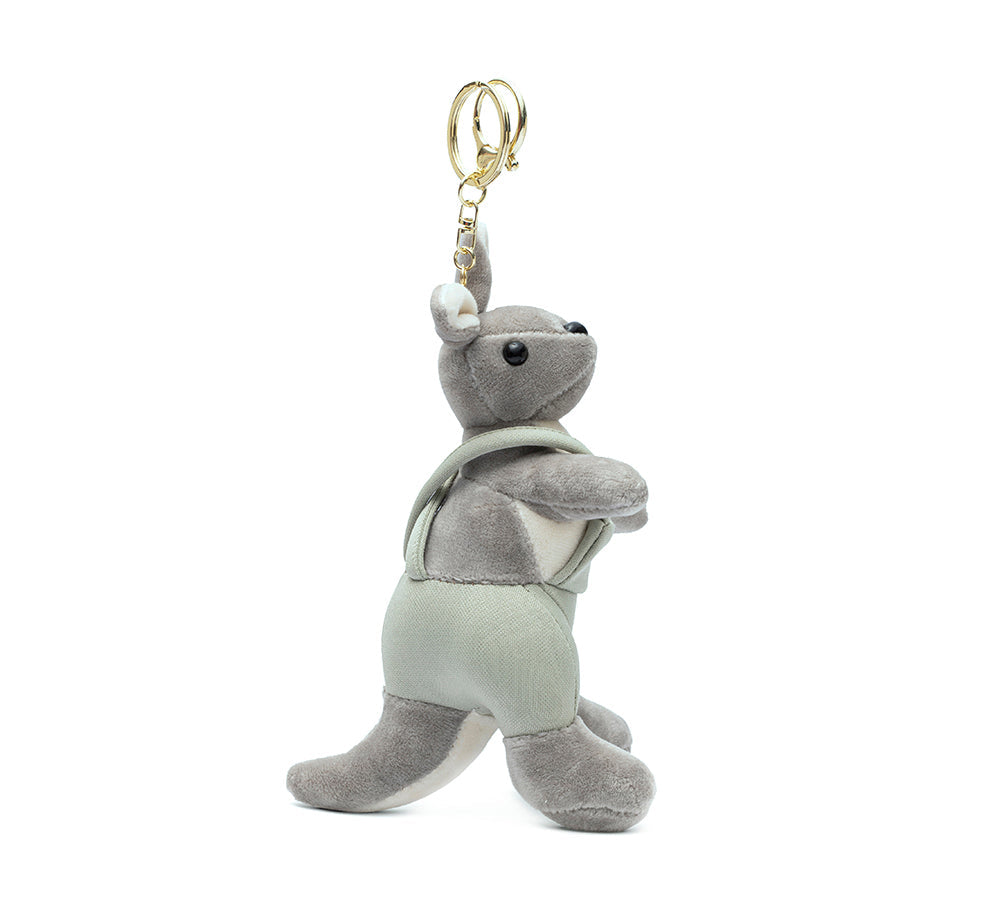 AUSTRALIAN SHEPHERD® Cute Plush Kangaroo Keyring