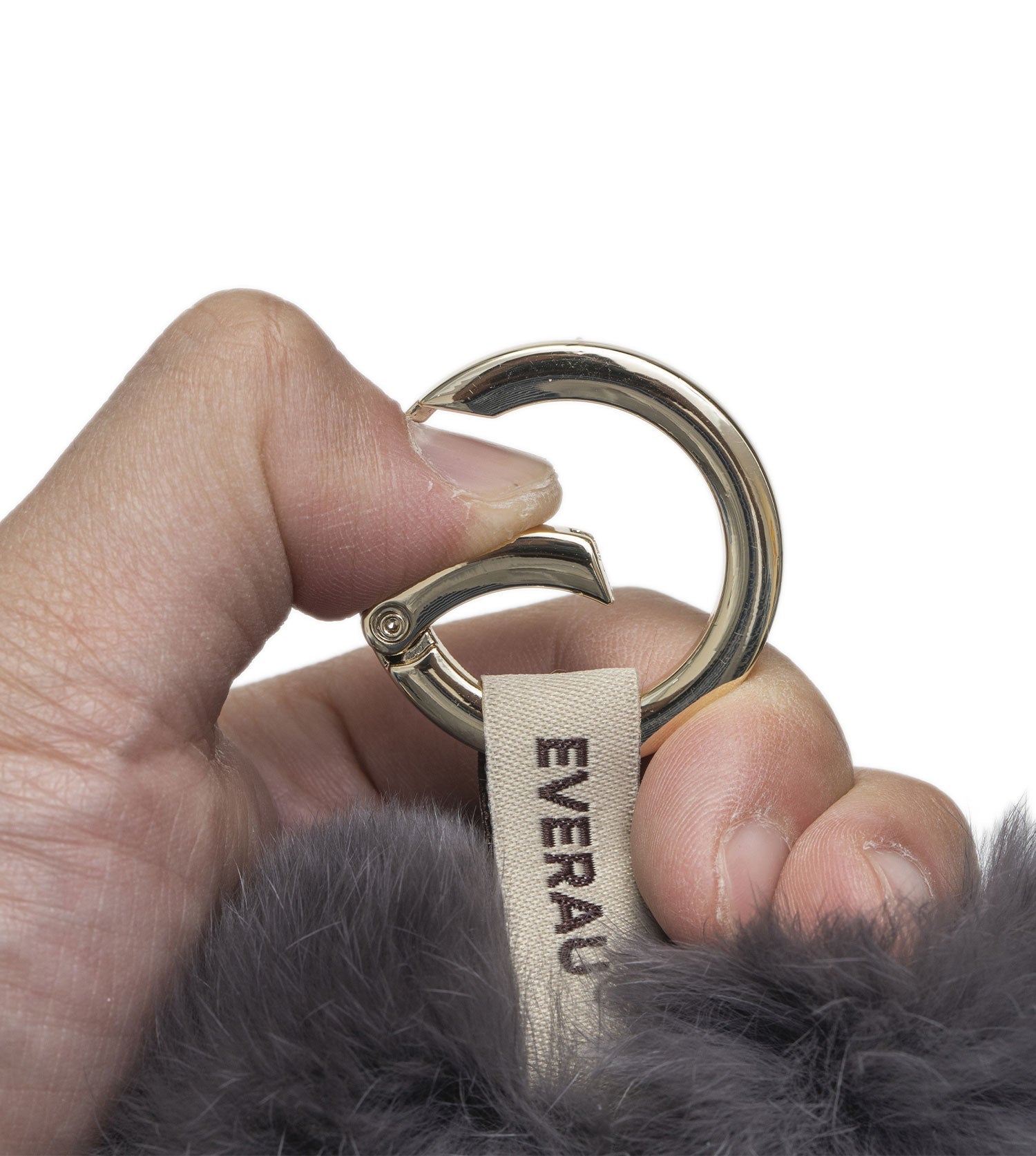 EVERAU® Fluffy Candy Heart Keyring