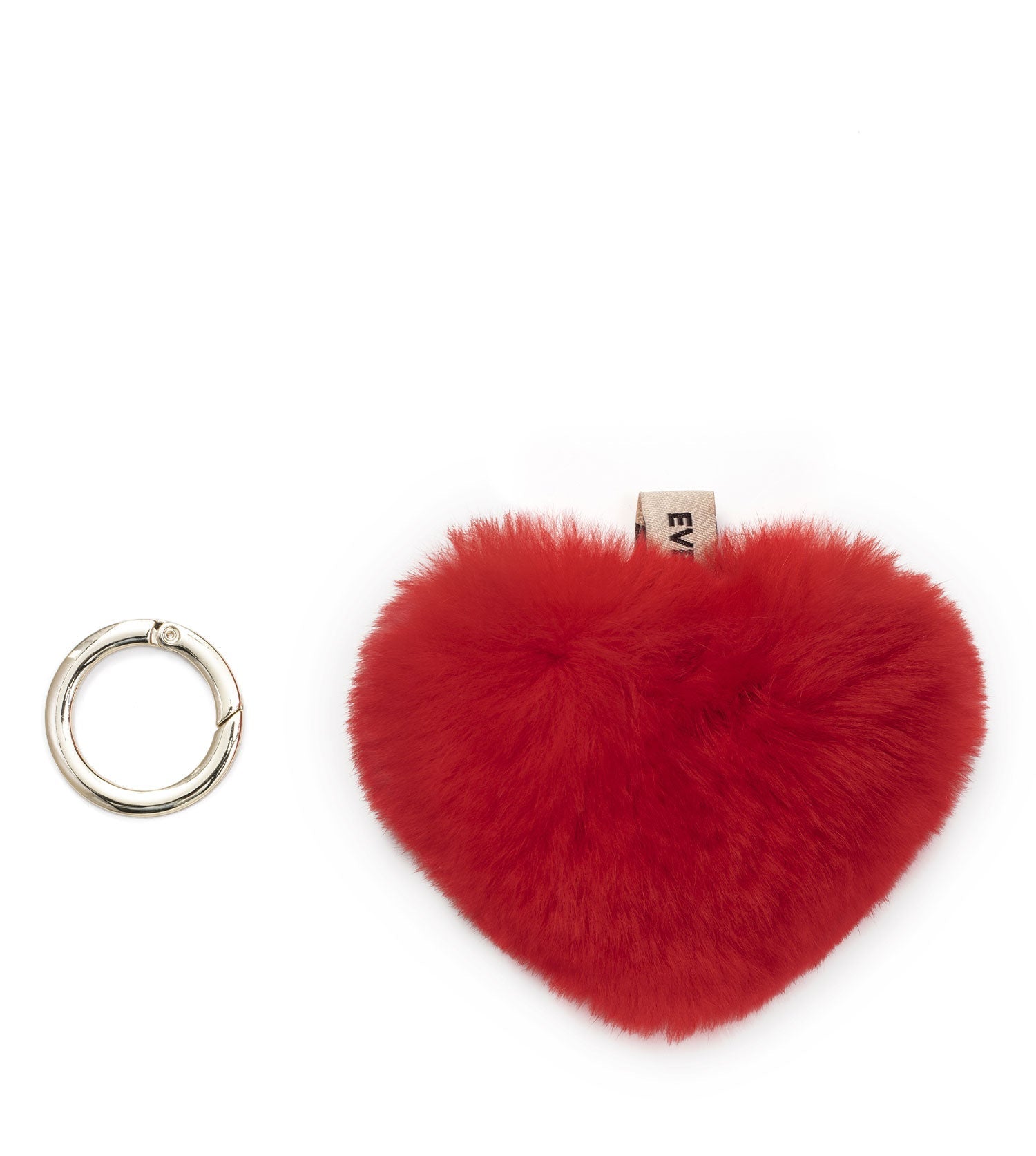 EVERAU® Fluffy Candy Heart Keyring