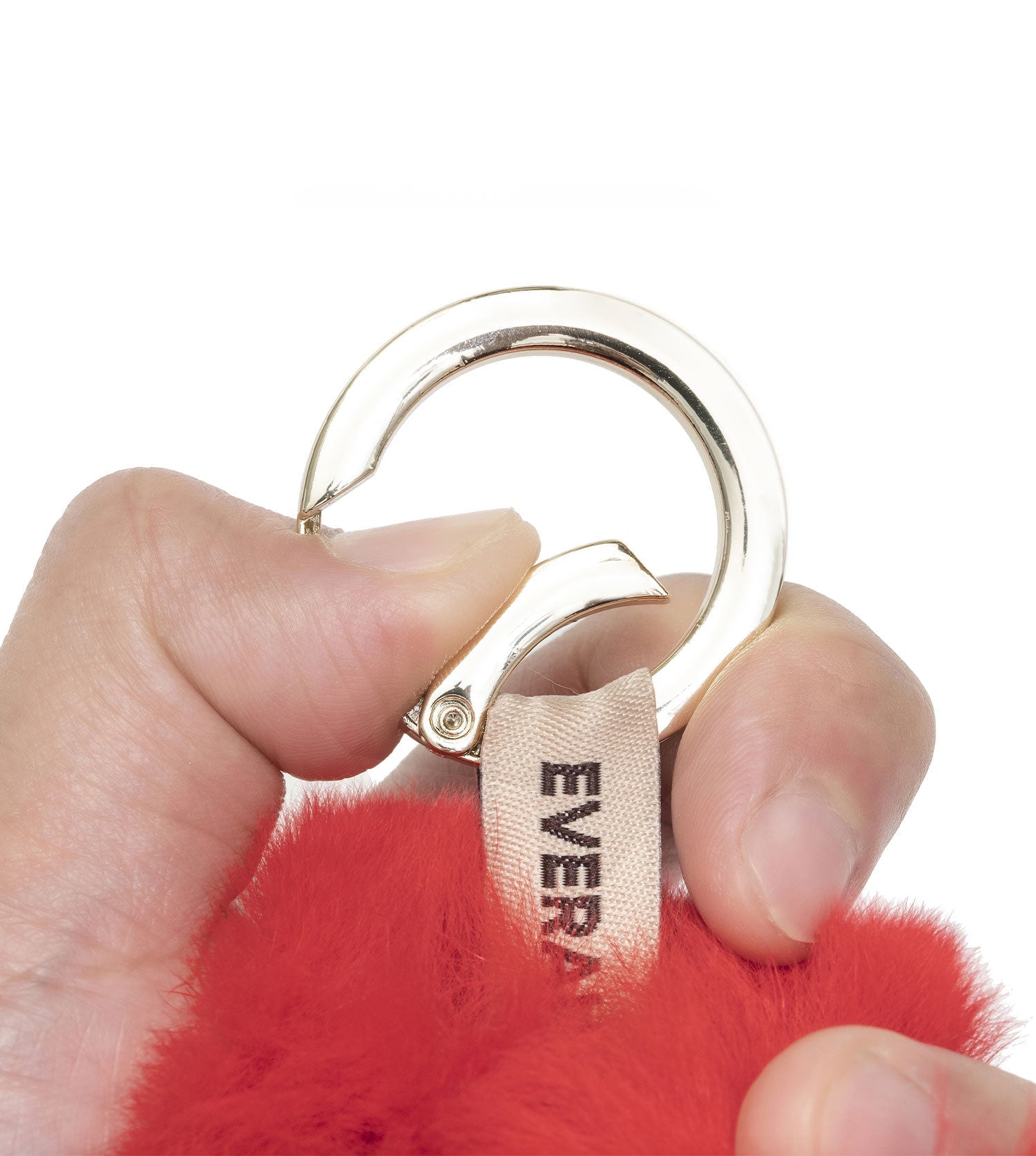 EVERAU® Fluffy Candy Heart Keyring