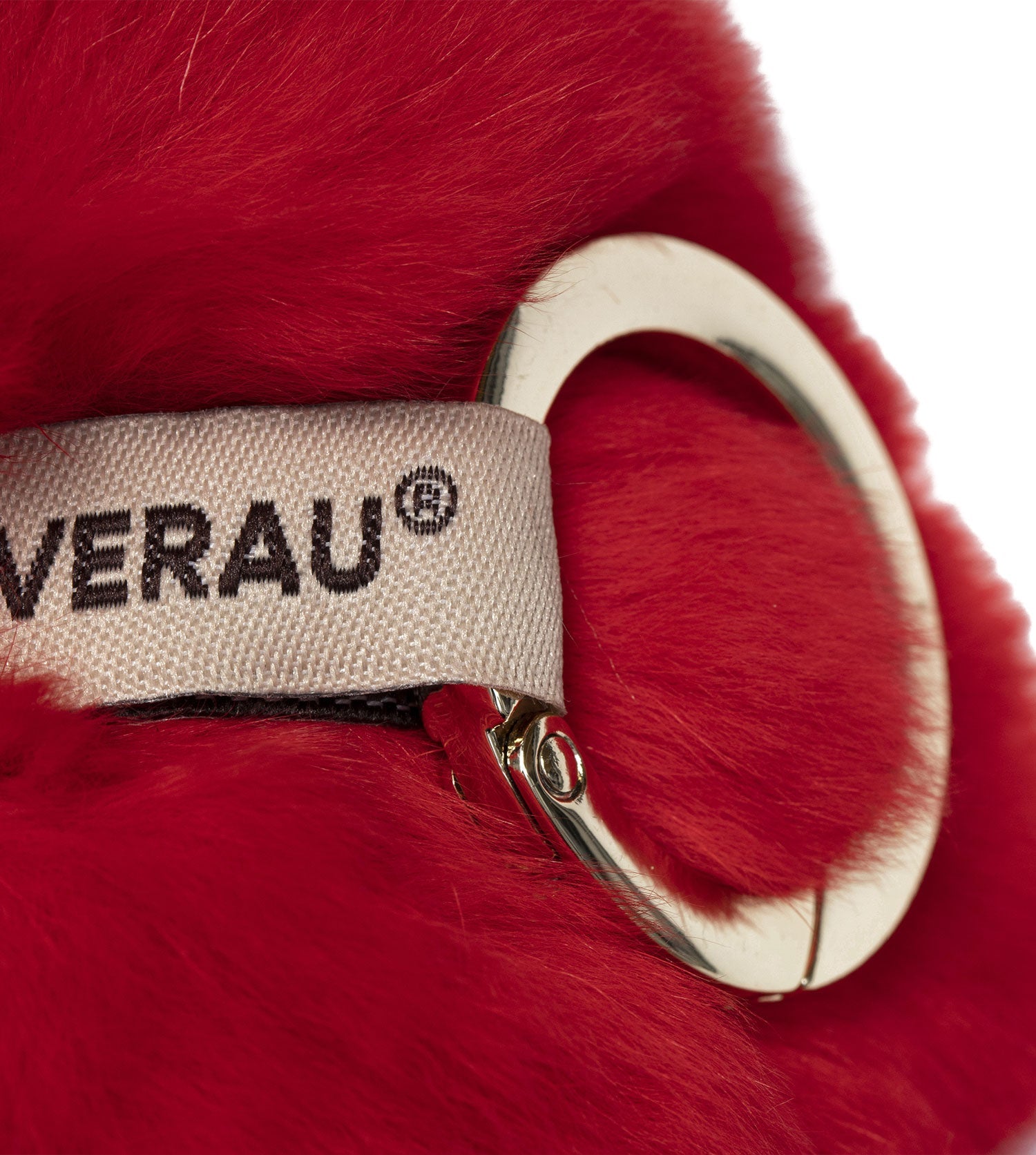 EVERAU® Fluffy Candy Heart Keyring