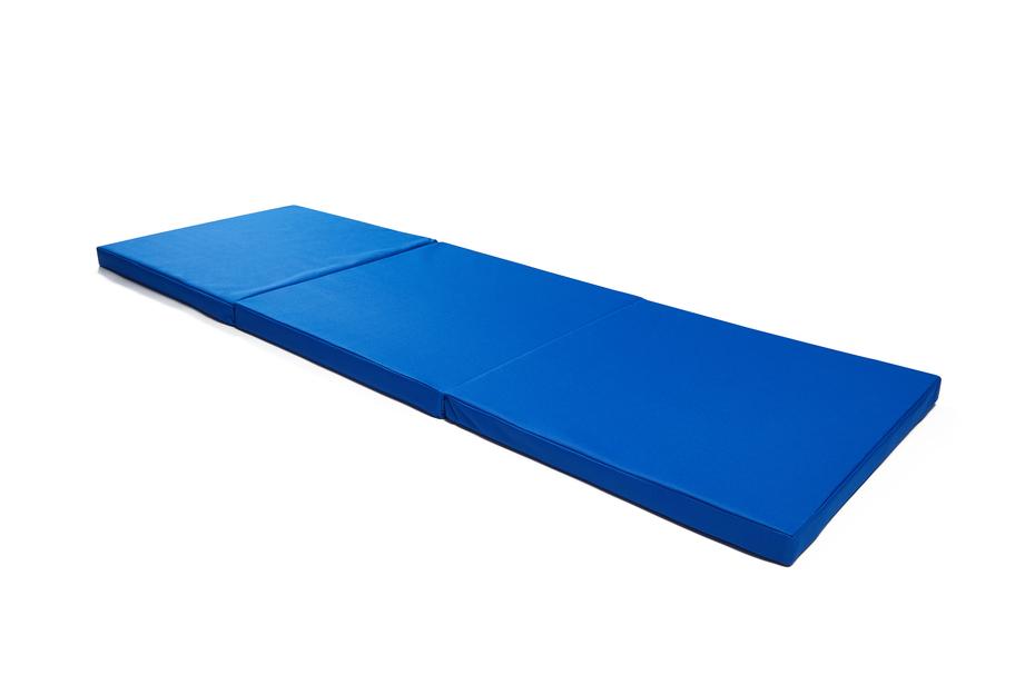 TARRAMARRA® Tri-Fold Folding Exercise Floor Mat 180X60 cm with Carrying Handles