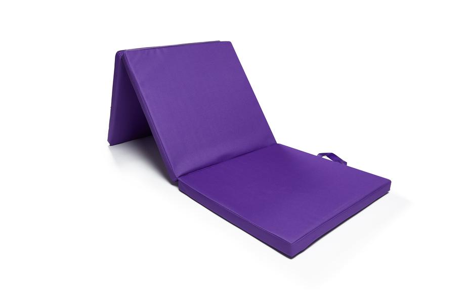 TARRAMARRA® Tri-Fold Folding Exercise Floor Mat 180X60 cm with Carrying Handles