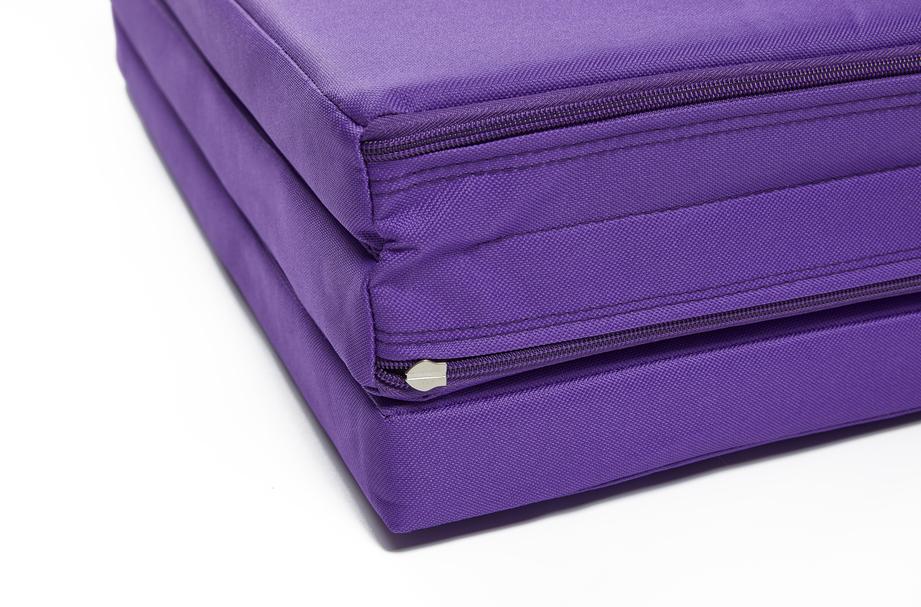 TARRAMARRA® Tri-Fold Folding Exercise Floor Mat 180X60 cm with Carrying Handles