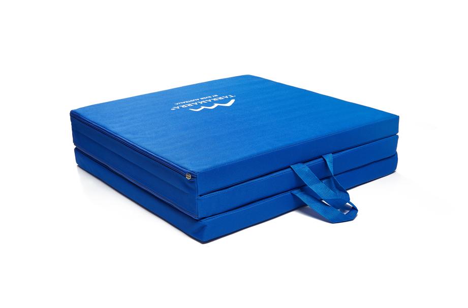 TARRAMARRA® Tri-Fold Folding Exercise Floor Mat 180X60 cm with Carrying Handles