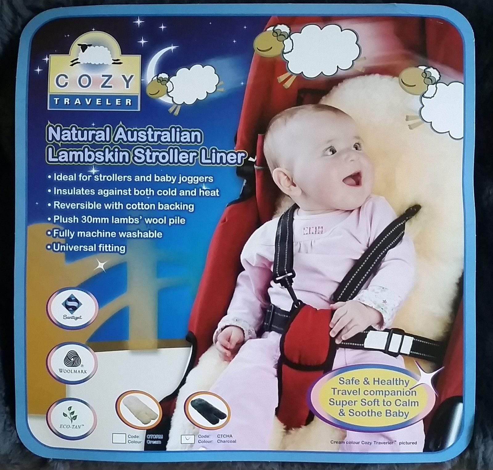 Sheepskin Stroller Liner