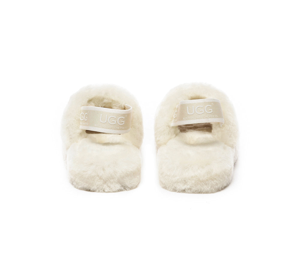 Ugg fluffy slides online kids