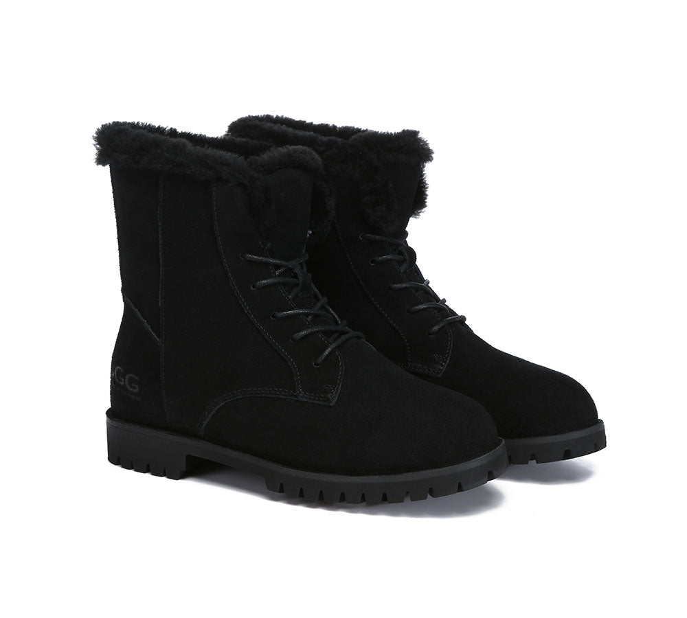 Womens black ankle hot sale ugg boots