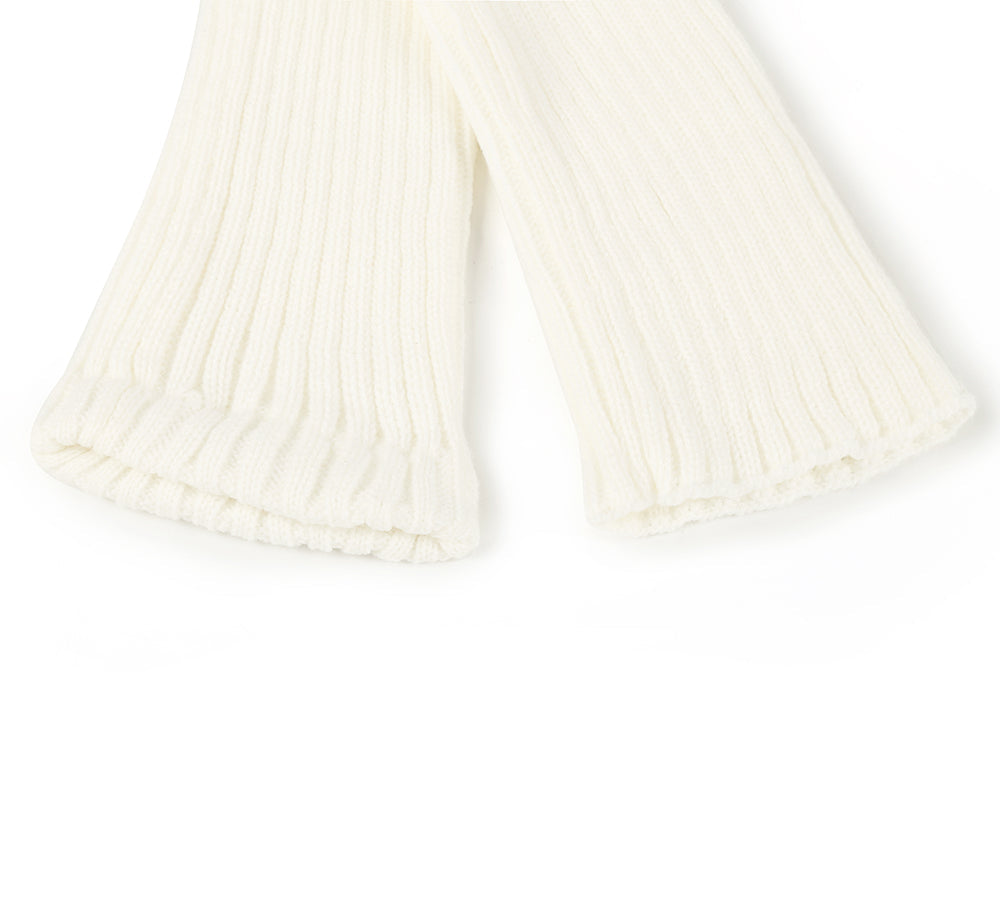 EVERAU® Women Stretchy Ribbed Knit Thick Leg Warmer