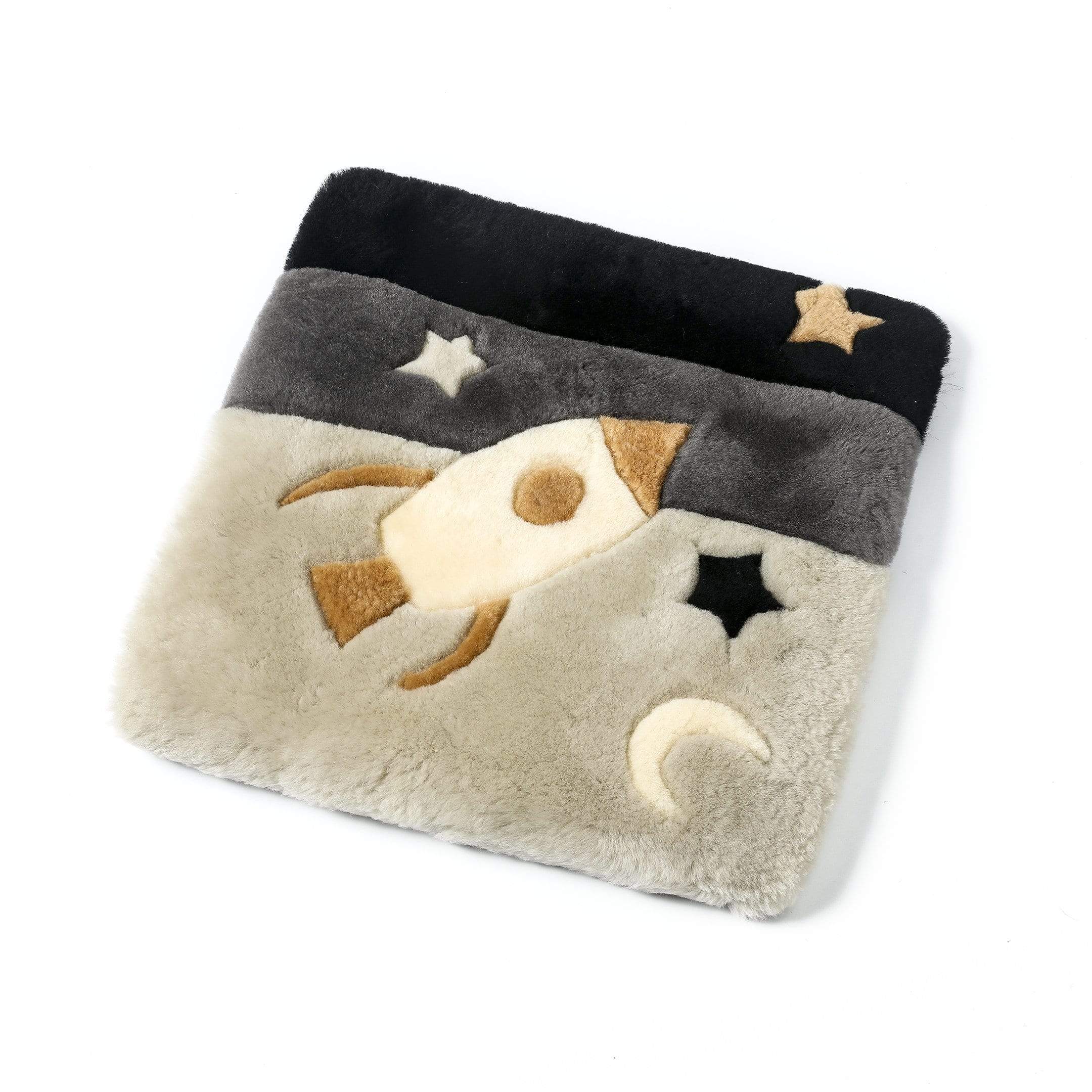 TARRAMARRA® Kids Koala/Star Moon/Rocket/Chessboard/Kangaroo Graphic Pattern Wool Cushion