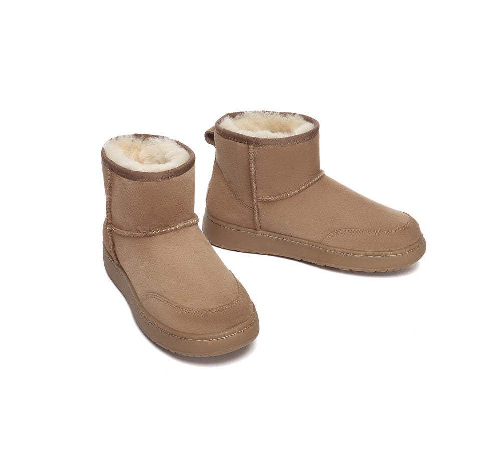 AUSTRALIAN SHEPHERD® UGG Boots Sheepskin Wool Ankle Mini Classic Outdoor Boots