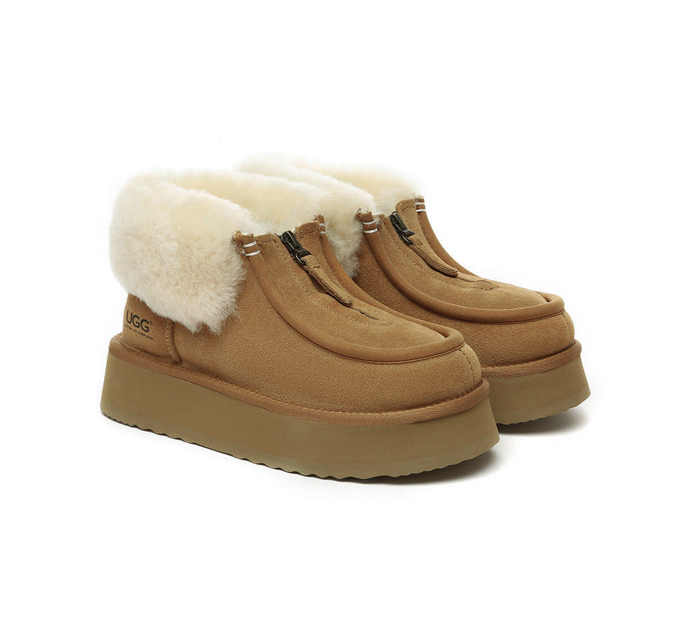 Ugg ankle sheepskin online slippers