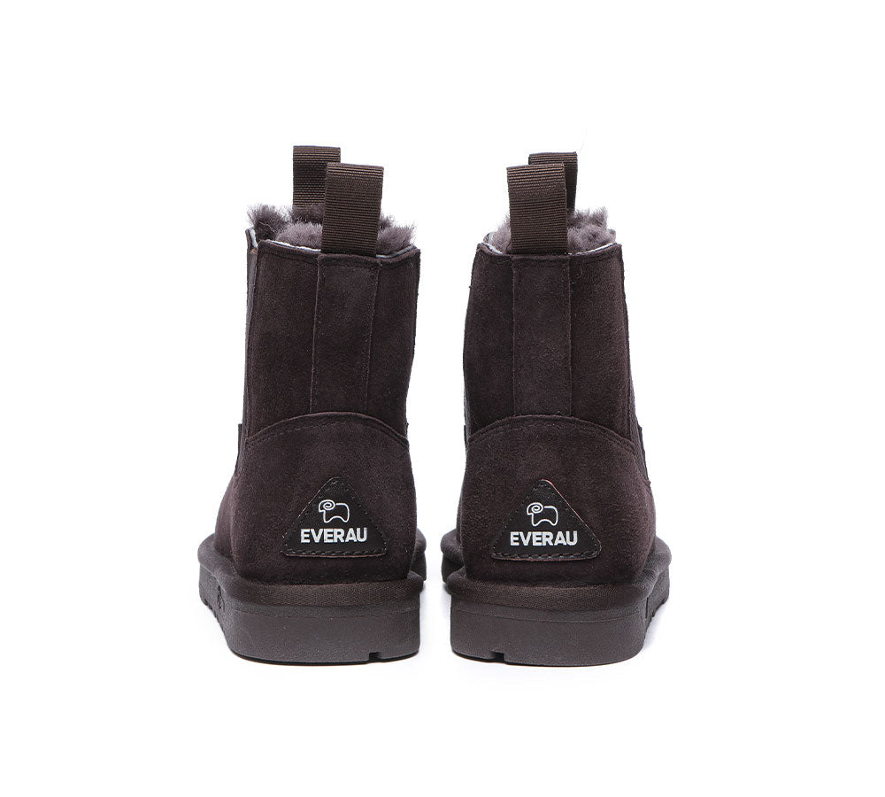 EVERAU® Women Sheepskin Mini Boots Guildford