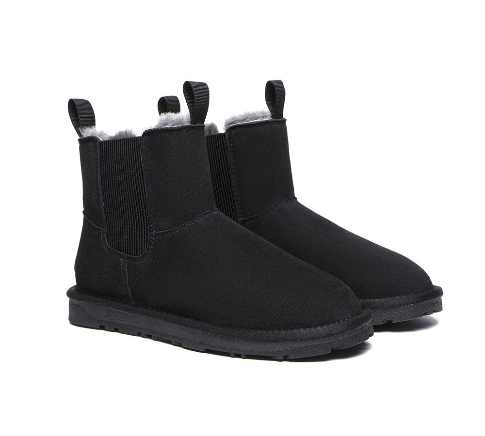 EVERAU® Women Sheepskin Mini Boots Guildford