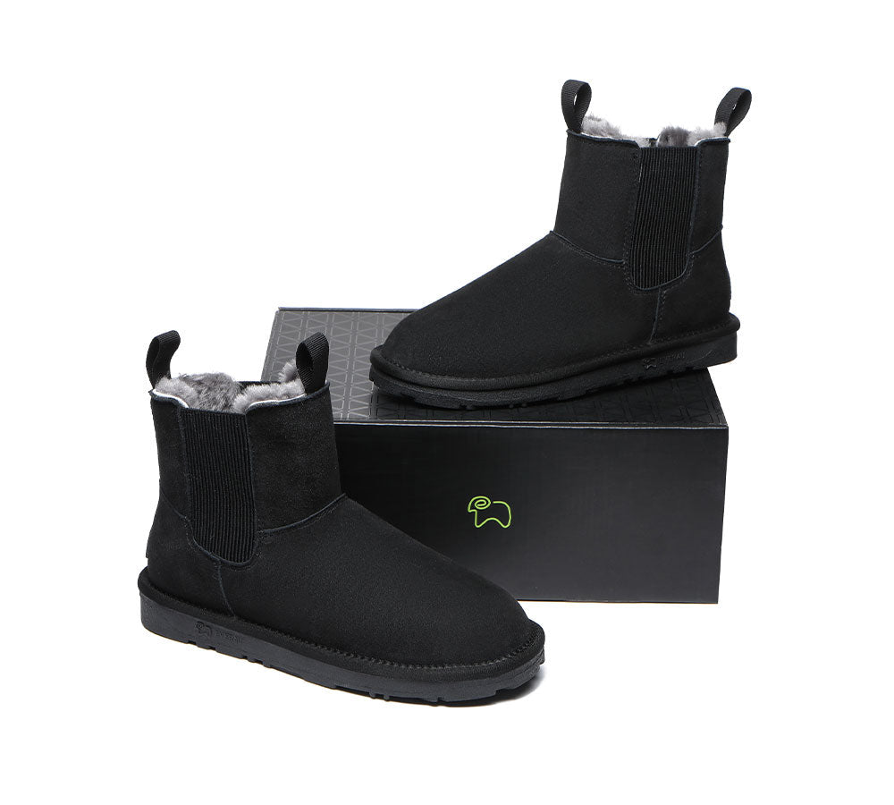 EVERAU® Women Sheepskin Mini Boots Guildford