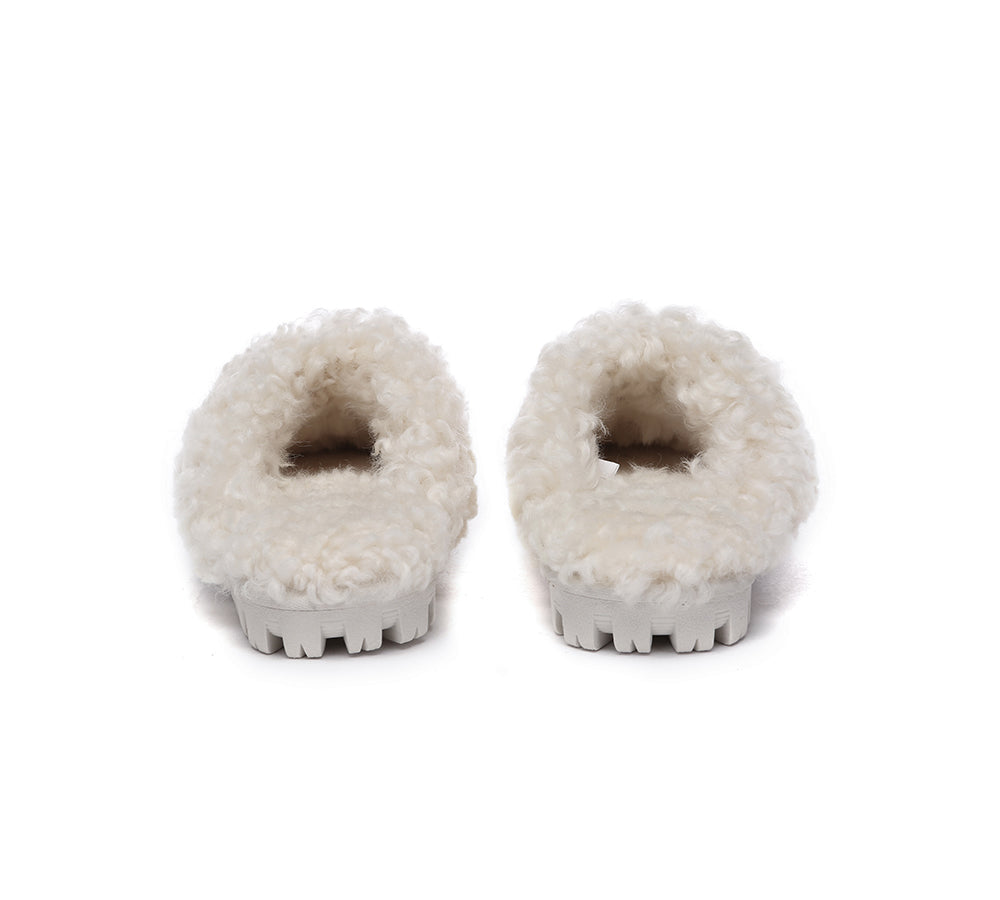 AUSTRALIAN SHEPHERD® UGG Slipper Double Faced Sheepskin Waffle Curly